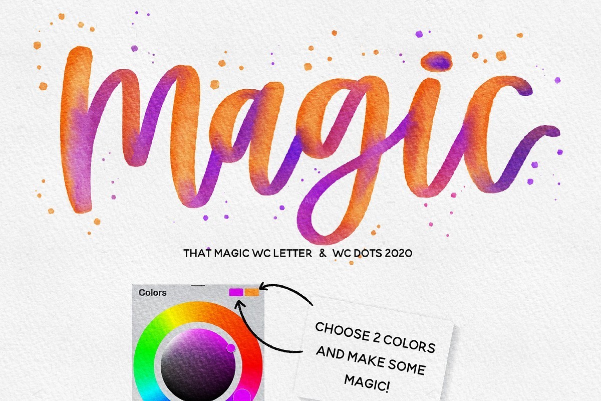 30+Procreate高级水彩手写笔刷